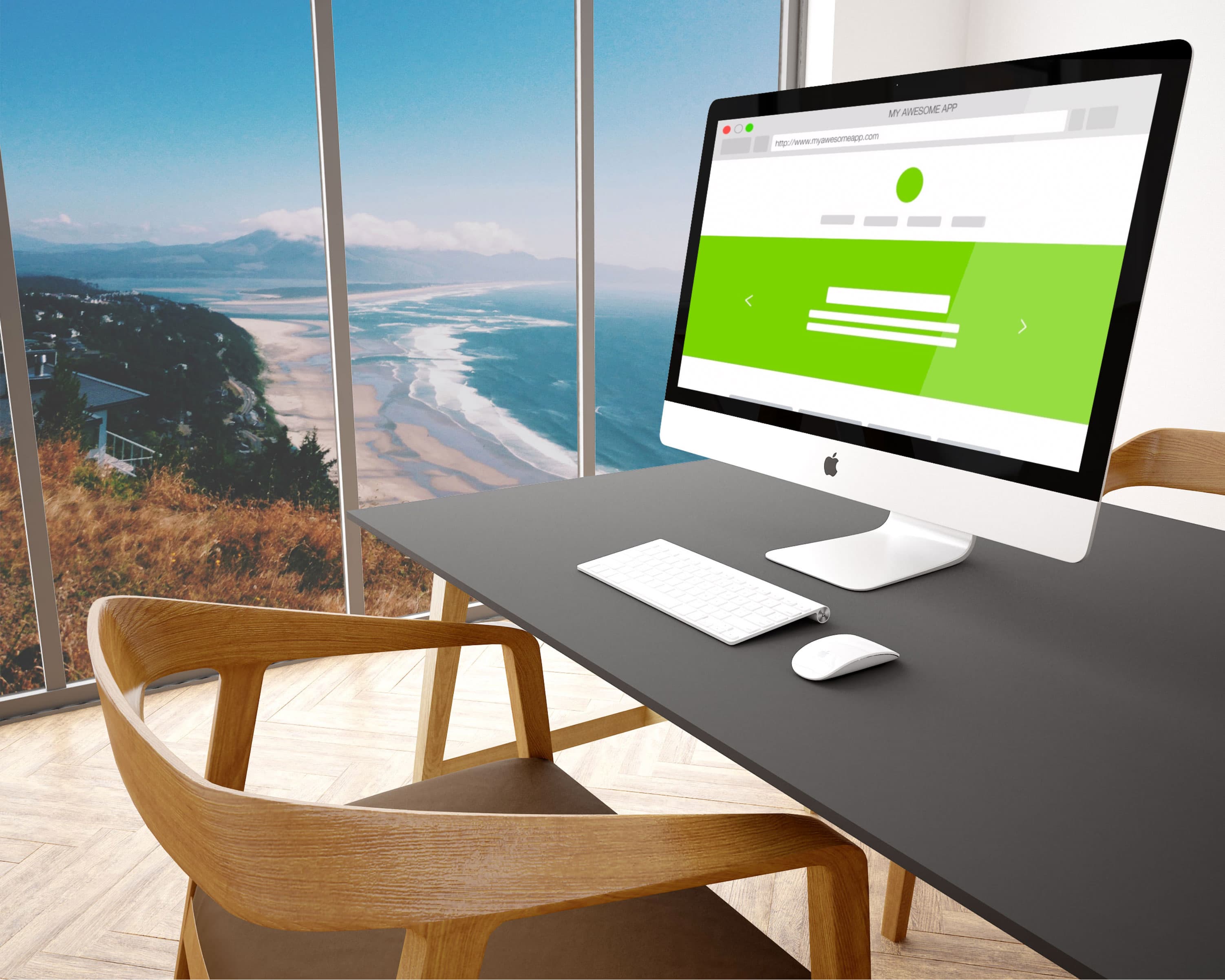 free imac mockup
